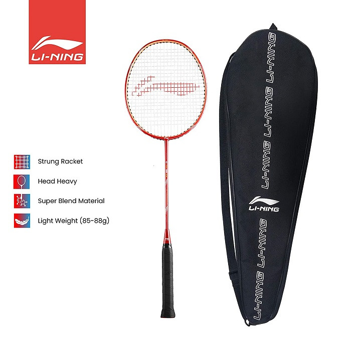G- TEK 58 GX Badminton Racket Red/Amber